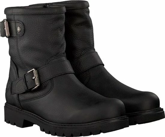 Panama Jack Dames Biker Boots Felina B9 - Zwart - Maat 41 8 Panama Jack Dames Biker Boots Felina B9 - Zwart - Maat 41 - Afbeelding 6
