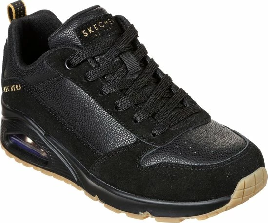 Skechers Street Los Angeles Dames Sneaker - Zwart - Maat 38 4 Skechers Street Los Angeles Dames Sneaker - Zwart - Maat 38 - Afbeelding 2