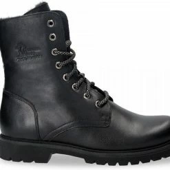 Panama Jack Frisia B1 Veterboots Zwart Leer - Dames - Maat 39 30 Panama Jack Frisia B1 Veterboots Zwart Leer - Dames - Maat 39 -Dames-schoenen Winkel 550x460 4