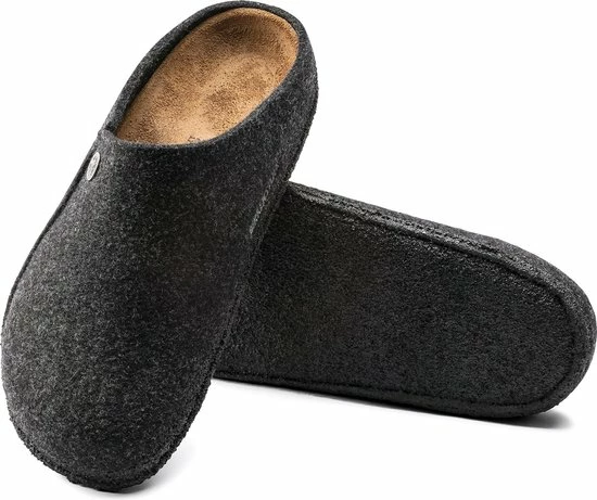 Birkenstock Sloffen - Maat 38 - Unisex - Antraciet 5 Birkenstock Sloffen - Maat 38 - Unisex - Antraciet - Afbeelding 3