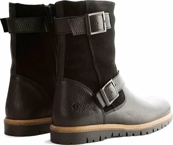 NoGRZ I.Jones Dames - Outdoorlaarzen Waterafstotend En Wol Geïsoleerd - Zwart - Maat 40 4 NoGRZ I.Jones Dames - Outdoorlaarzen Waterafstotend En Wol Geïsoleerd - Zwart - Maat 40 - Afbeelding 2