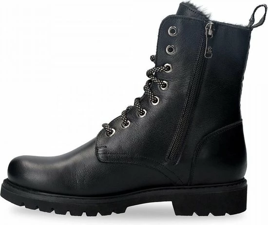 Panama Jack Frisia B1 Veterboots Zwart Leer - Dames - Maat 39 12 Panama Jack Frisia B1 Veterboots Zwart Leer - Dames - Maat 39 - Afbeelding 10