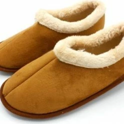 MeditorPlus Comfortabele Sloffen - Hoog Model - Harde Zool - CAMEL - Maat 41