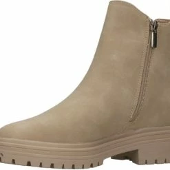 POSH By Poelman Enkellaarsjes - Dames - Beige - Maat 39 16 POSH By Poelman Enkellaarsjes - Dames - Beige - Maat 39 -Dames-schoenen Winkel 550x463 3