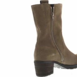 Gabor Enkellaarsjes Dames / Laarzen / Damesschoenen - Suède - 92.806.34 - Taupe - Maat 40 -Dames-schoenen Winkel 550x469 2