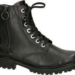 Remonte Dames Veterboot - Zwart - Maat 38 -Dames-schoenen Winkel 550x469 5
