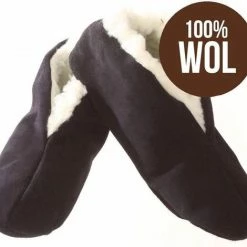 Bernardino Spaanse Sloffen Unisex - Blauw - Maat 41 - 100% Wol