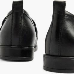 5th Avenue Zwarte Leren Loafer - Maat 39 -Dames-schoenen Winkel 550x471 8