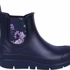 Marineblauwe, Modieuze En Comfortabele Enkel-regenlaarzen Voor Dames Met Bloemen - STELLA Lemigo / 39 12 Marineblauwe, Modieuze En Comfortabele Enkel-regenlaarzen Voor Dames Met Bloemen - STELLA Lemigo / 39 -Dames-schoenen Winkel 550x473 4