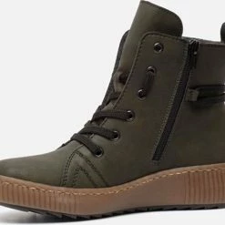 Rieker Veterboots Groen - Maat 40 61 Rieker Veterboots Groen - Maat 40 -Dames-schoenen Winkel 550x475