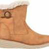 Skechers Keepsakes Wedge-Comfy Winter Dames Laarzen - Chestnut - Maat 38 -Dames-schoenen Winkel 550x476