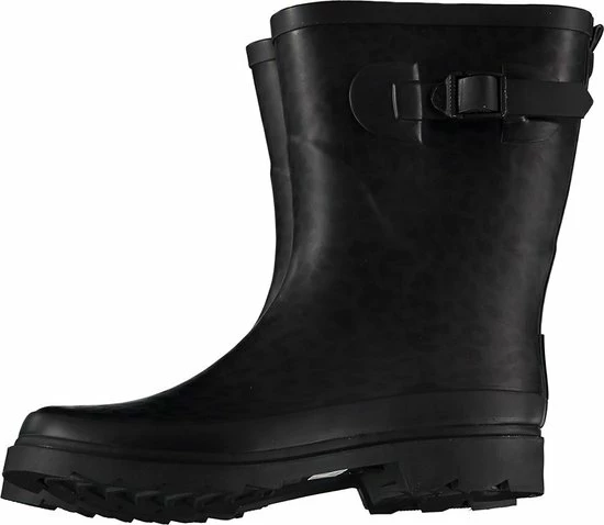 XQ Footwear - Regenlaarzen - Rubber Laarzen - Dames - Festival - Panterprint - Rubber - Donkergrijs - Zwart - Maat 39 3 XQ Footwear - Regenlaarzen - Rubber Laarzen - Dames - Festival - Panterprint - Rubber - Donkergrijs - Zwart - Maat 39