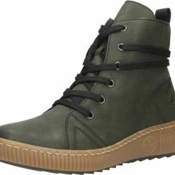 Rieker Veterboots Groen - Maat 40 44 Rieker Veterboots Groen - Maat 40 -Dames-schoenen Winkel 550x479