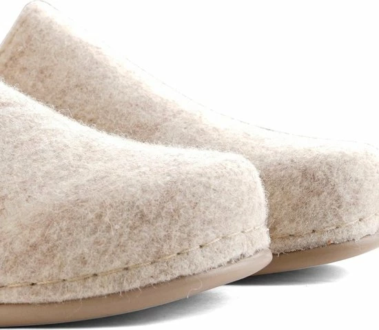 Travelin At-Home Sloffen - Wollen Pantoffels - Dames - Beige - Maat 37 9 Travelin At-Home Sloffen - Wollen Pantoffels - Dames - Beige - Maat 37 - Afbeelding 7