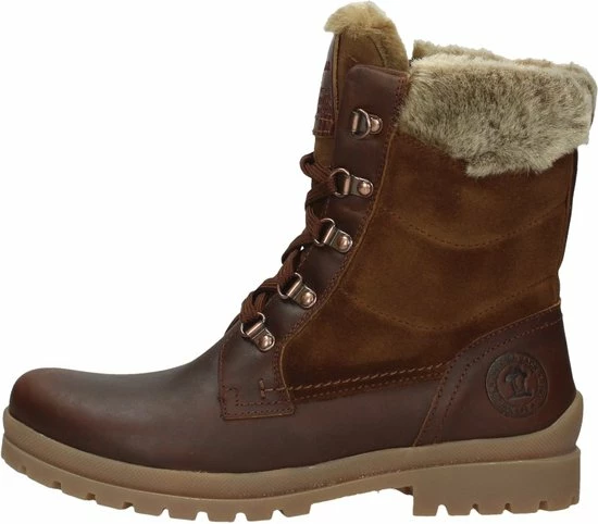 Panama Jack Tuscani B26 Veterboots Cognac Leer - Dames - Maat 39 10 Panama Jack Tuscani B26 Veterboots Cognac Leer - Dames - Maat 39 - Afbeelding 8