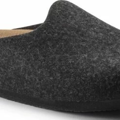 Birkenstock Amsterdam Anthracite Narrow VEG Felt Wooly Home Unisex Pantoffels - Antraciet - Maat 39 -Dames-schoenen Winkel 550x482 6