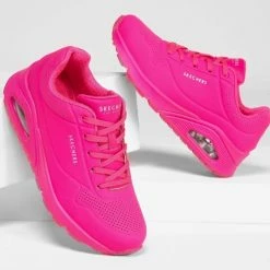 Skechers Uno Night Shades Sneakers Roze - Dames - Maat 41 25 Skechers Uno Night Shades Sneakers Roze - Dames - Maat 41 -Dames-schoenen Winkel 550x487