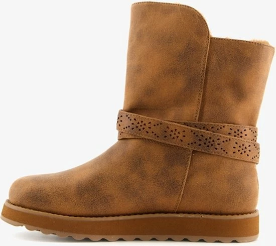 Skechers Keepsakes 2.0 Dames Enkellaarsjes - Cognac - Maat 41 5 Skechers Keepsakes 2.0 Dames Enkellaarsjes - Cognac - Maat 41 - Afbeelding 3