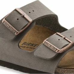 Birkenstock Arizona Slippers Stone Regular-fit | Grijs | Imitatieleer | Maat 39 -Dames-schoenen Winkel 550x492 3