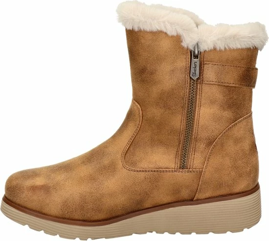 Skechers Keepsakes Wedge-Comfy Winter Dames Laarzen - Chestnut - Maat 38 11 Skechers Keepsakes Wedge-Comfy Winter Dames Laarzen - Chestnut - Maat 38 - Afbeelding 9