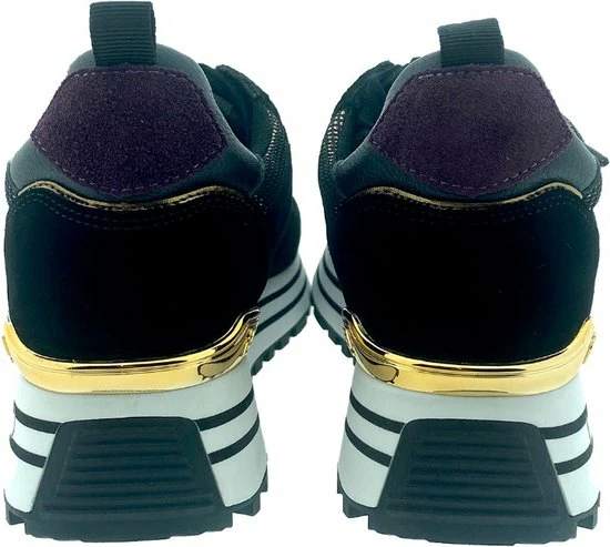 Liu Jo Maxi Wonder 01 Lage Sneakers - Dames - Zwart - Maat 38 13 Liu Jo Maxi Wonder 01 Lage Sneakers - Dames - Zwart - Maat 38 - Afbeelding 11