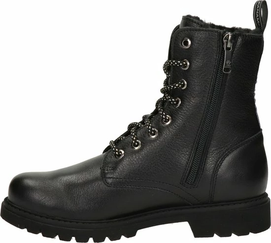Panama Jack Frisia B1 Veterboots Zwart Leer - Dames - Maat 39 6 Panama Jack Frisia B1 Veterboots Zwart Leer - Dames - Maat 39 - Afbeelding 4