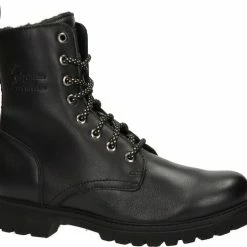Panama Jack Frisia B1 Veterboots Zwart Leer - Dames - Maat 39 21 Panama Jack Frisia B1 Veterboots Zwart Leer - Dames - Maat 39 -Dames-schoenen Winkel 550x497 3