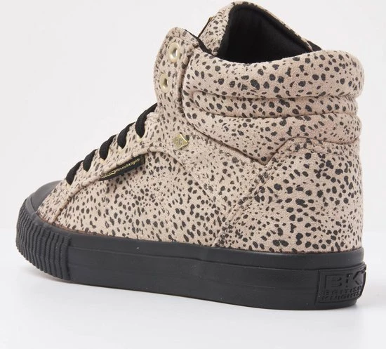 British Knights DEE Dames Sneakers Hoog - Beige Cheetah - Maat 38 6 British Knights DEE Dames Sneakers Hoog - Beige Cheetah - Maat 38 - Afbeelding 4