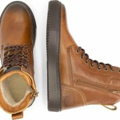 NoGRZ D.Stalpaert Hoge Leren Damessneakers - Gevoerde Veterschoenen - Cognac Bruin Leer - Maat 40 14 NoGRZ D.Stalpaert Hoge Leren Damessneakers - Gevoerde Veterschoenen - Cognac Bruin Leer - Maat 40 -Dames-schoenen Winkel 550x497 7