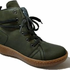 Rieker Veterboots Groen - Maat 40 48 Rieker Veterboots Groen - Maat 40 -Dames-schoenen Winkel 550x499