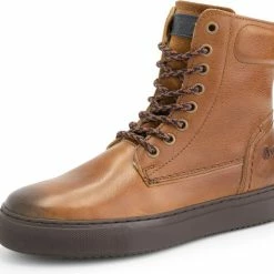 NoGRZ D.Stalpaert Hoge Leren Damessneakers - Gevoerde Veterschoenen - Cognac Bruin Leer - Maat 40 16 NoGRZ D.Stalpaert Hoge Leren Damessneakers - Gevoerde Veterschoenen - Cognac Bruin Leer - Maat 40 -Dames-schoenen Winkel 550x500 8