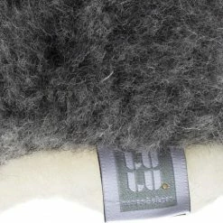 LuLu Wonen LuLu- Grijze Wollen Sloffen / Pantoffels Met Antislipzool - Maat 38 - Enkelhoog - Dames En Heren -Dames-schoenen Winkel 550x501 20