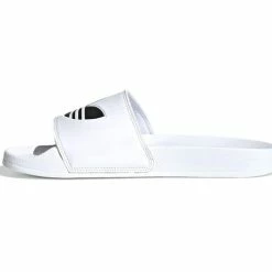 Adidas Slippers - Maat 43 - Unisex - Wit/zwart -Dames-schoenen Winkel 550x501 8
