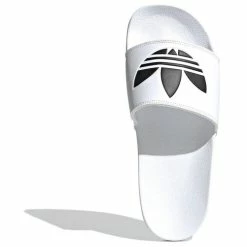 Adidas Slippers - Maat 43 - Unisex - Wit/zwart -Dames-schoenen Winkel 550x501 9