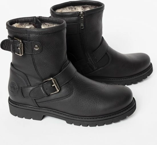 Panama Jack Dames Biker Boots Felina B9 - Zwart - Maat 41 18 Panama Jack Dames Biker Boots Felina B9 - Zwart - Maat 41 - Afbeelding 16
