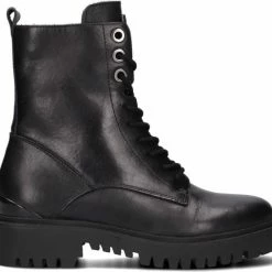 Guess Dames Veterboot - Zwart - Maat 38 -Dames-schoenen Winkel 550x508 5