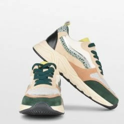 POSH By Poelman CAROCEL Dames Sneakers - Groen - Maat 38 -Dames-schoenen Winkel 550x510 21