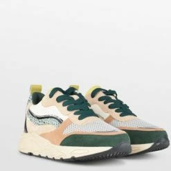 POSH By Poelman CAROCEL Dames Sneakers - Groen - Maat 38 -Dames-schoenen Winkel 550x510 22