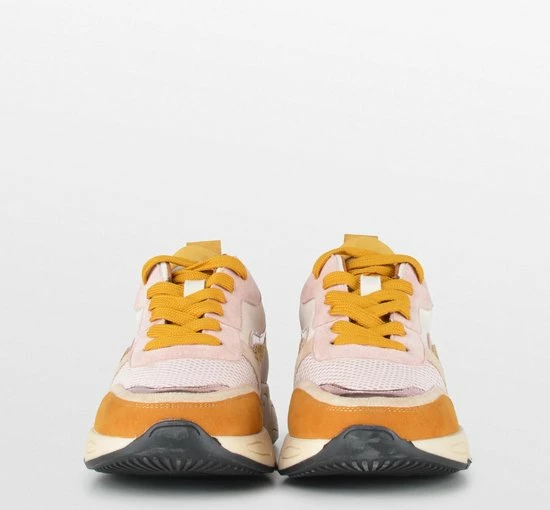 POSH By Poelman CAROCEL Dames Sneakers - Oranje/Roze Multi - Maat 40 5 POSH By Poelman CAROCEL Dames Sneakers - Oranje/Roze Multi - Maat 40 - Afbeelding 3