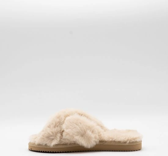 Michael Kors Lala Dames Pantoffels - Camel - Maat 37 6 Michael Kors Lala Dames Pantoffels - Camel - Maat 37 - Afbeelding 4