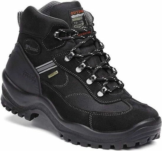 Grisport Torino Mid Wandelschoenen Unisex - Black - Maat 42 12 Grisport Torino Mid Wandelschoenen Unisex - Black - Maat 42 - Afbeelding 10