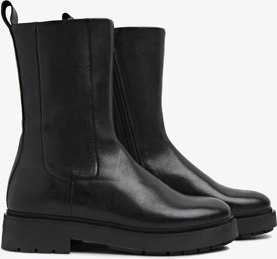 VIA VAI Alexis Ziva Enkellaarsjes Dames - Zwart - Maat 41 3 VIA VAI Alexis Ziva Enkellaarsjes Dames - Zwart - Maat 41