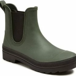 Gevavi Dameslaars Kort/Enkellaars Art. Sebs 4200 - Groen - 40