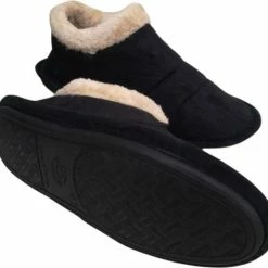 MeditorPlus Comfortabele Sloffen - Hoog Model - Harde Zool - ZWART - Maat 41 -Dames-schoenen Winkel 550x515 5