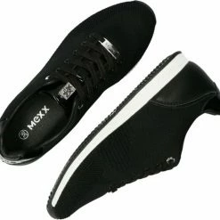 Mexx Sneaker Cato Zwart Met Witte Zool - Dames - Maat 39 23 Mexx Sneaker Cato Zwart Met Witte Zool - Dames - Maat 39 -Dames-schoenen Winkel 550x516 7