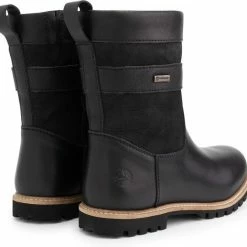 Travelin' Tallinn Dames Outdoorlaarzen - Waterdicht En Ademend - Wol Gevoerde Wandellaars - Zwart Leer - Maat 37 -Dames-schoenen Winkel 550x517 3