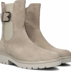 Gabor Chelsea Boots Grijs Suede - Dames - Maat 37.5 -Dames-schoenen Winkel 550x520 5