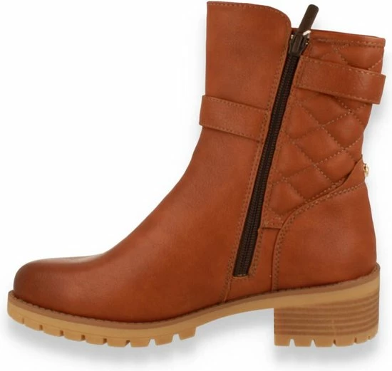 MUSTANG Dames Enkellaars Cognac COGNAC 40 6 MUSTANG Dames Enkellaars Cognac COGNAC 40 - Afbeelding 4