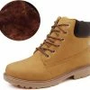 Merkloos -BEIGE HEREN SCHOENEN - Timo - Maat 42 - Heren Laarzen Camel Met Voering -Dames-schoenen Winkel 550x522 3