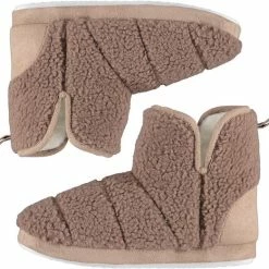 Apollo Pantoffels Dames - Sloffen - Pantoffels - Sloffen Dames - Bruin - Maat 41/42 -Dames-schoenen Winkel 550x522 4